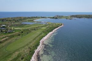 Fishers Island 10th Coast Aerial